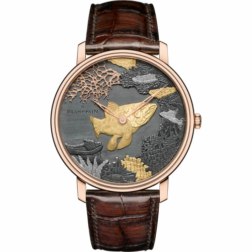 Blancpain Villeret Manuelle Piece Unique Shakudō Pine Tree 6615-3616-55B - 3